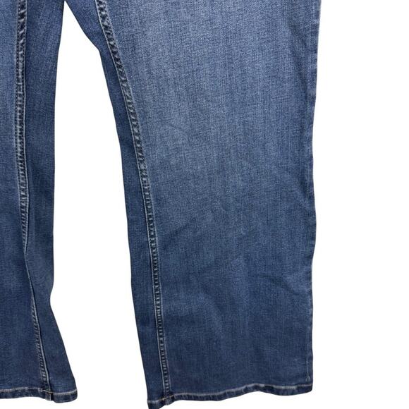 Calvin Klein Jeans High Rise Demi Boot Cut Medium Wash Jeans NWT Womens sz 20 W - Picture 7 of 16